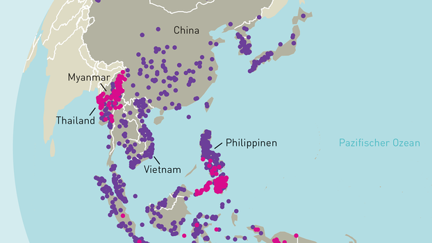 Die Umwelt als Gefahr (aus: Atlas der Migration 2022)