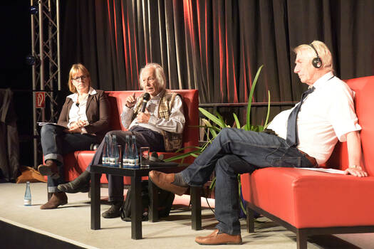 Heike Hänsel, Samir Amin, Wolfgang Gehrke