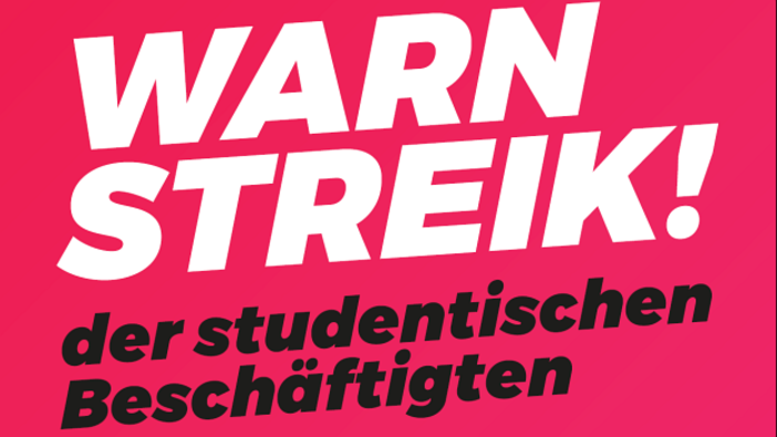 Den studentischen Beschäftigten reicht´s!