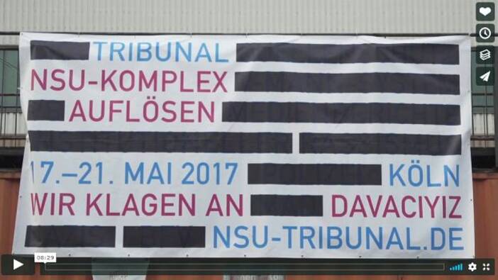 Tribunal «NSU-Komplex auflösen»