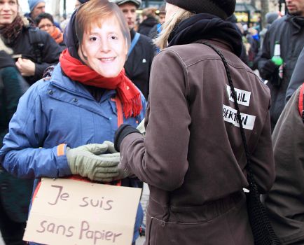 Demonstration Hamburg-Germany 31.1.2015